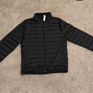 Men's Black Puffer Jacket